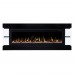 RealFlame Электрокамин Denver 60 BLM черный с очагом Saphir 60