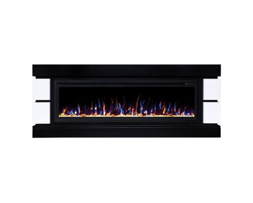 RealFlame Электрокамин Denver 60 BLM черный с очагом Saphir 60
