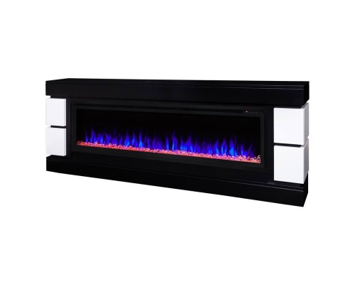 RealFlame Электрокамин Denver 60 BLM черный с очагом Saphir 60