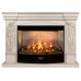 RealFlame Электрокамин Diva 33 WT белый дуб с золотой патиной с очагом 3D Firestar 33