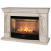 RealFlame Электрокамин Diva 33 WT белый дуб с золотой патиной с очагом 3D Firestar 33