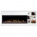 RealFlame Электрокамин Dixon 50 WT белый с очагом Saphir 50