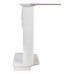 RealFlame Электрокамин Dominica Corner DN белый матовый с очагом 3D Oregan