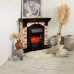 RealFlame Электрокамин Dublin Corner Rock AO античный дуб с очагом Fobos Lux Black