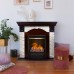 RealFlame Электрокамин Dublin Lux AO античный дуб с очагом 3D Olympic