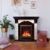 RealFlame Электрокамин Dublin Lux AO античный дуб с очагом Eugene