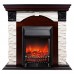 RealFlame Электрокамин Dublin Lux AO античный дуб с очагом Fobos Lux Black