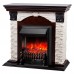 RealFlame Электрокамин Dublin Lux AO античный дуб с очагом Fobos Lux Black