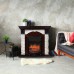 RealFlame Электрокамин Dublin Lux AO античный дуб с очагом Fobos Lux Black