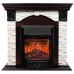 RealFlame Электрокамин Dublin Lux AO античный дуб с очагом Majestic Lux Black