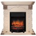 RealFlame Электрокамин Dublin Lux WT с очагом Fobos Lux Black RC