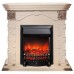 RealFlame Электрокамин Dublin Lux WT с очагом Fobos Lux Black