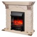 RealFlame Электрокамин Dublin Lux WT с очагом Fobos Lux Black