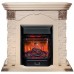 RealFlame Электрокамин Dublin Lux WT с очагом Majestic Lux Black RC
