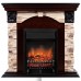 RealFlame Электрокамин Dublin Rock AO античный дуб с очагом Fobos Lux Black RC