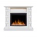 RealFlame Электрокамин Edward WT молочный с очагом Saphir 25,5
