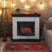 RealFlame Электрокамин Elford 25 AO античный дуб с Firefield 25 S IR S IR