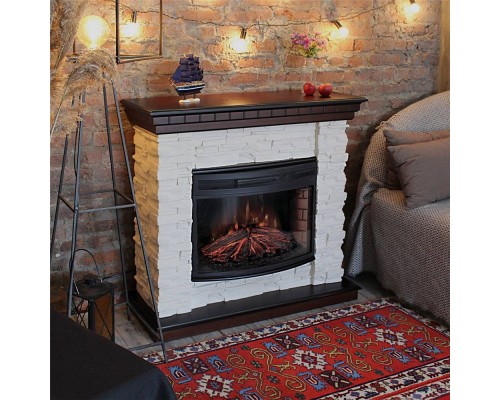 RealFlame Электрокамин Elford 25 AO античный дуб с Firefield 25 S IR S IR