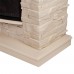 RealFlame Электрокамин Elford 25 WT белый дуб c Firefield 25 S IR