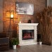 RealFlame Электрокамин Elford 25 WT белый дуб c Firefield 25 S IR
