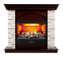 RealFlame Электрокамин Elford AO античный дуб с очагом 3D Firestar 25,5