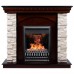 RealFlame Электрокамин Elford AO античный дуб с очагом 3D Oregan