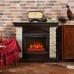 RealFlame Электрокамин Elford AO античный дуб с очагом Evrika 25,5 LED