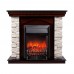 RealFlame Электрокамин Elford AO античный дуб с очагом Fobos Lux Black