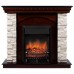 RealFlame Электрокамин Elford AO античный дуб с очагом Fobos Lux Black RC