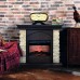 RealFlame Электрокамин Elford AO античный дуб с очагом Irvine 24