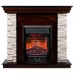 RealFlame Электрокамин Elford AO античный дуб с очагом Majestic Lux Black RC