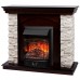 RealFlame Электрокамин Elford AO античный дуб с очагом Majestic Lux Black