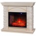 RealFlame Электрокамин Elford WT белый дуб с очагом Evrika 25,5 LED