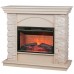 RealFlame Электрокамин Elford WT белый дуб с очагом Irvine 24
