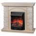 RealFlame Электрокамин Elford WT белый дуб с очагом Majestic Lux Black RC