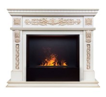 RealFlame Электрокамин Estella 25,5/26 WT с очагом 3D Cassette 630 Black Panel