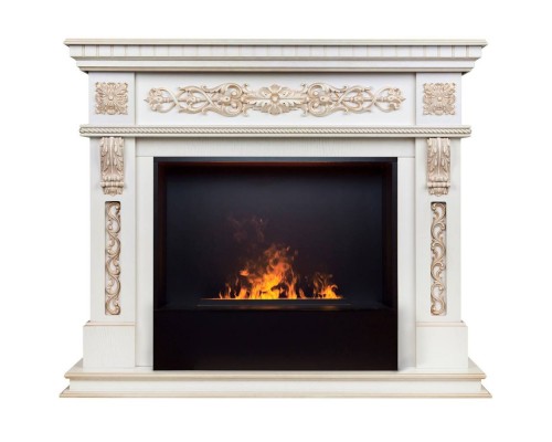 RealFlame Электрокамин Estella 25,5/26 WT с очагом 3D Cassette 630 Black Panel