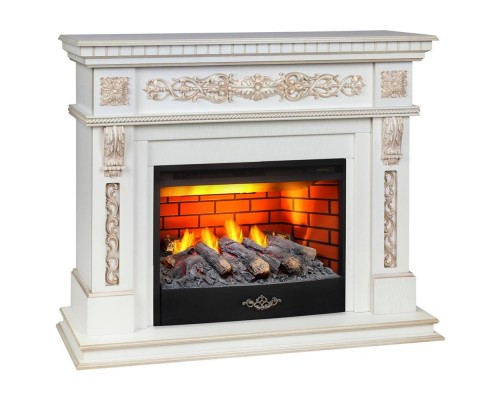RealFlame Электрокамин Estella 25,5/26 WT с очагом 3D Firestar 25,5