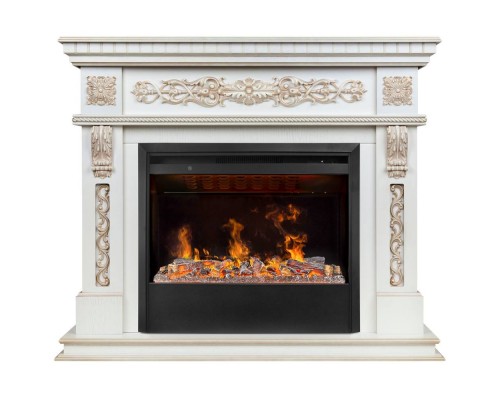 RealFlame Электрокамин Estella 25,5/26 WT с очагом 3D Helios 26 SBG