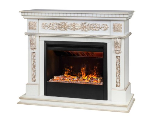 RealFlame Электрокамин Estella 25,5/26 WT с очагом 3D Helios 26 SBG