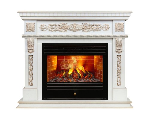 RealFlame Электрокамин Estella 25,5/26 WT с очагом 3D Novara