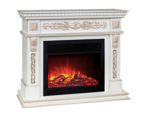 RealFlame Электрокамин Estella 25,5/26 WT с очагом Moonblaze Black