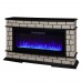 RealFlame Электрокамин Fiero 42 AO античный дуб c Diamond 42, с муляжом дров и кристаллами