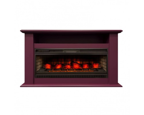 RealFlame Электрокамин Govard JF45/JK45 Бордо c очагом Jack 45