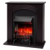 RealFlame Электрокамин Hanna DN орех с очагом Fobos Lux Black RC