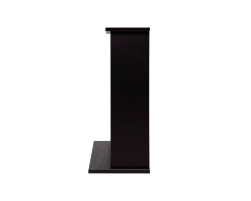 RealFlame Электрокамин Hanna DN орех с очагом Majestic Lux Black