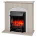 RealFlame Электрокамин Hanna STD LO светлый дуб с очагом Fobos Lux Black
