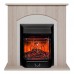 RealFlame Электрокамин Hanna STD LO светлый дуб с очагом Majestic Lux Black