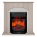 RealFlame Электрокамин Hanna STD LO светлый дуб с очагом Majestic Lux Black RC