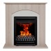 RealFlame Электрокамин Hanna STD LO светлый дуб с очагом Oregan 3D